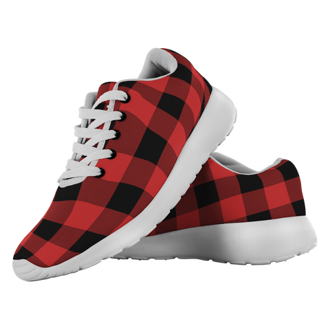 Image of Tartan Sneakers - Rob Roy MacGregor Modern Scotland | Unisex Tartan Running Shoes | Sneakers Men & Women Tartan Shoes