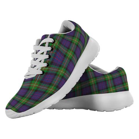 Image of Tartan Sneakers - MacDonell Of Glengarry Scotland | Unisex Tartan Running Shoes | Sneakers Men & Women Tartan Shoes