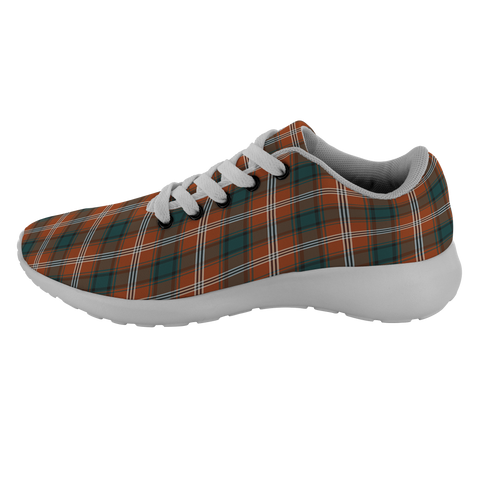 Image of ScottishShop Tartan Sneakers Ainslie Scotland Running Shoes - shirtskishirt