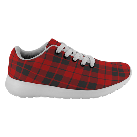 Image of ScottishShop Tartan Sneakers Ettrick District Scotland Tartan Running Shoes - shirtskishirt