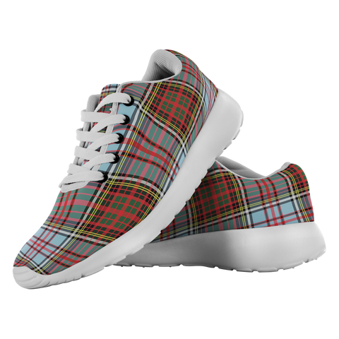 Image of ScottishShop Tartan Sneakers Anderson Ancient Scotland Running Shoes - shirtskishirt