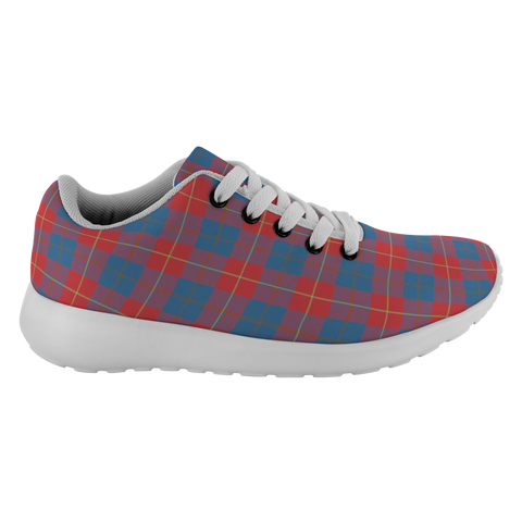 Image of Tartan Sneakers - McKerrell Red Scotland | Unisex Tartan Running Shoes | Sneakers Men & Women Tartan Shoes