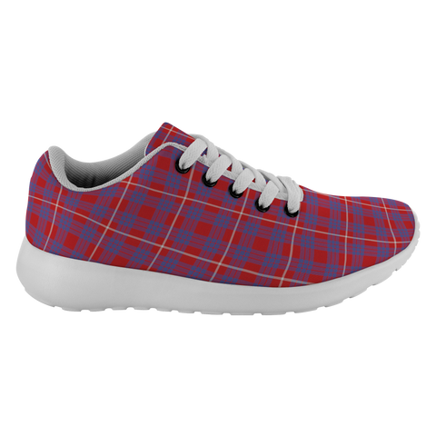 Image of Tartan Sneakers - Hamilton Scotland | Unisex Tartan Running Shoes | Sneakers Men & Women Tartan Shoes