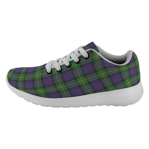 Image of Tartan Sneakers - MacDonell Of Glengarry Scotland | Unisex Tartan Running Shoes | Sneakers Men & Women Tartan Shoes