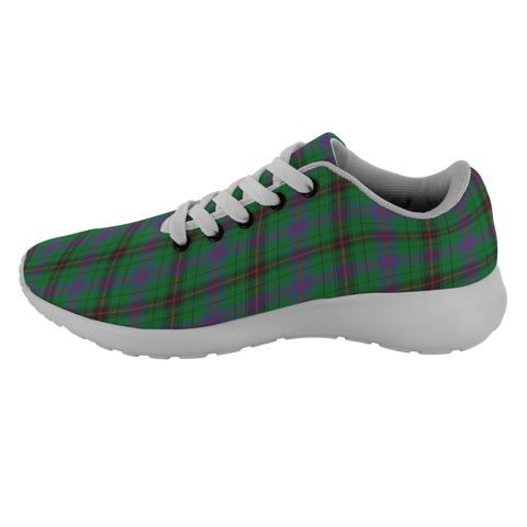 Image of ScottishShop Tartan Sneakers Davidson Scotland Tartan Running Shoes - shirtskishirt