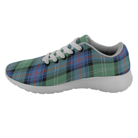 Image of Tartan Sneakers - Sutherland Ancient Scotland | Unisex Tartan Running Shoes | Sneakers Men & Women Tartan Shoes