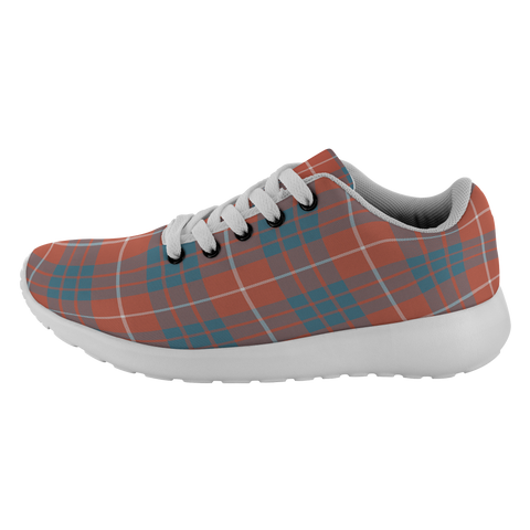 Image of Tartan Sneakers - Hamilton Ancient Scotland | Unisex Tartan Running Shoes | Sneakers Men & Women Tartan Shoes