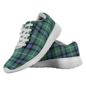 Tartan Sneakers - MacDonald Of The Isles Hunting Ancient Scotland | Unisex Tartan Running Shoes | Sneakers Men & Women Tartan Shoes