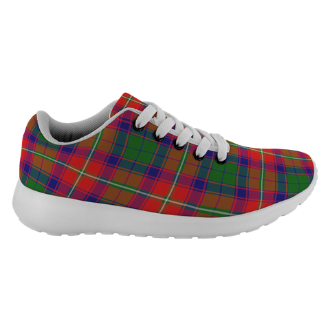 Image of ScottishShop Tartan Sneakers Charteris Scotland Tartan Running Shoes - shirtskishirt