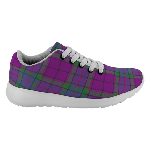 Image of Tartan Sneakers - Wardlaw Scotland | Unisex Tartan Running Shoes | Sneakers Men & Women Tartan Shoes