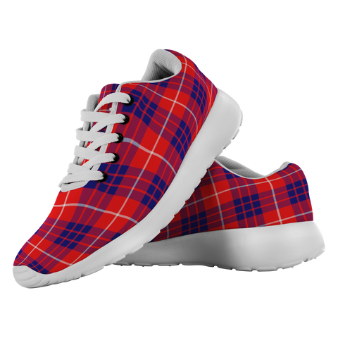 Image of Tartan Sneakers - Hamilton Modern Scotland | Unisex Tartan Running Shoes | Sneakers Men & Women Tartan Shoes