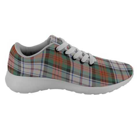 Image of Tartan Sneakers - MacDuff Dress Ancient Scotland | Unisex Tartan Running Shoes | Sneakers Men & Women Tartan Shoes