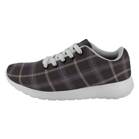 Image of Tartan Sneakers - Navy Dress Grey Scotland | Unisex Tartan Running Shoes | Sneakers Men & Women Tartan Shoes