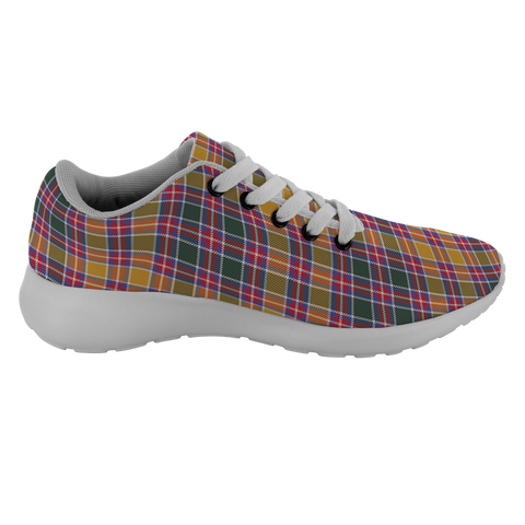 Image of Tartan Sneakers - Jacobite Scotland | Unisex Tartan Running Shoes | Sneakers Men & Women Tartan Shoes