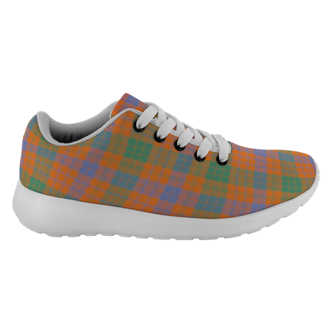 Image of Tartan Sneakers - Ross Ancient Scotland | Unisex Tartan Running Shoes | Sneakers Men & Women Tartan Shoes