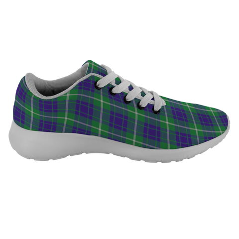 Image of Tartan Sneakers - Hamilton Hunting Scotland | Unisex Tartan Running Shoes | Sneakers Men & Women Tartan Shoes