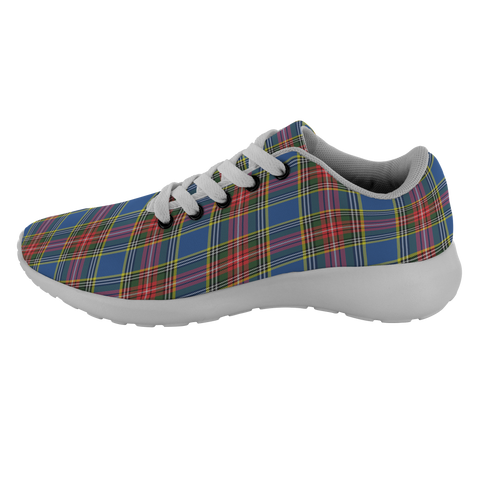 Image of Tartan Sneakers - MacBeth Modern Scotland | Unisex Tartan Running Shoes | Sneakers Men & Women Tartan Shoes