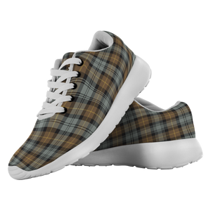 Tartan Sneakers - Gordon Weathered Scotland | Unisex Tartan Running Shoes | Sneakers Men & Women Tartan Shoes