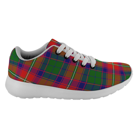 Image of Tartan Sneakers - Roxburgh District Scotland | Unisex Tartan Running Shoes | Sneakers Men & Women Tartan Shoes