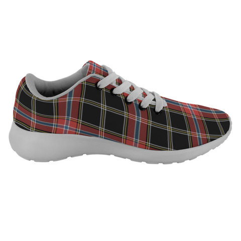 Image of Tartan Sneakers - Norwegian Night Scotland | Unisex Tartan Running Shoes | Sneakers Men & Women Tartan Shoes