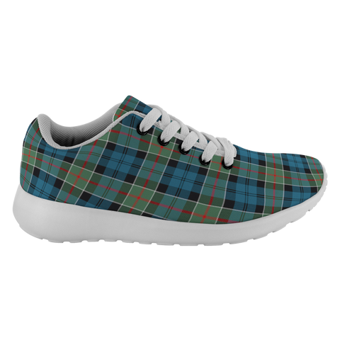 Image of ScottishShop Tartan Sneakers Colquhoun Ancient Scotland Tartan Running Shoes - shirtskishirt