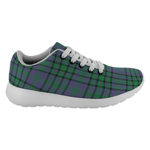 Image of Tartan Sneakers - Matheson Green Scotland | Unisex Tartan Running Shoes | Sneakers Men & Women Tartan Shoes