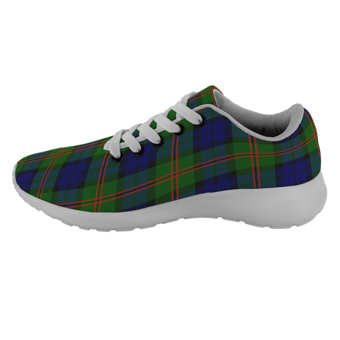 Image of ScottishShop Tartan Sneakers Dundas Scotland Tartan Running Shoes - shirtskishirt