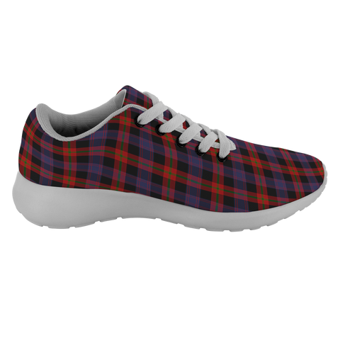 Image of ScottishShop Tartan Sneakers Broun Modern Scotland Running Shoes - shirtskishirt