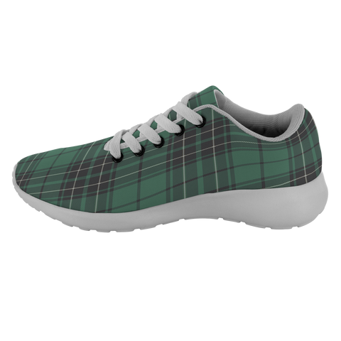 Image of Tartan Sneakers - MacLean Hunting Ancient Scotland | Unisex Tartan Running Shoes | Sneakers Men & Women Tartan Shoes