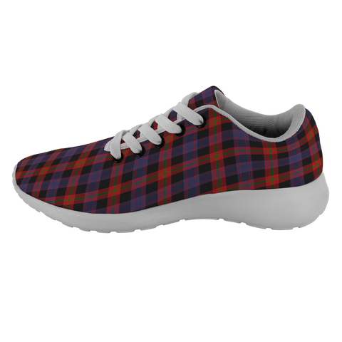 Image of ScottishShop Tartan Sneakers Broun Modern Scotland Running Shoes - shirtskishirt