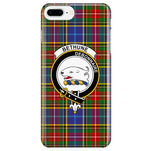 Image of Bethune Scottish Clan Tartan Phone Case - shirtskishirt