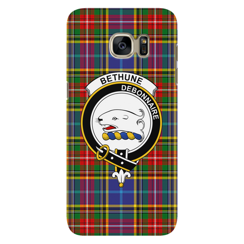 Image of Bethune Scottish Clan Tartan Phone Case - shirtskishirt