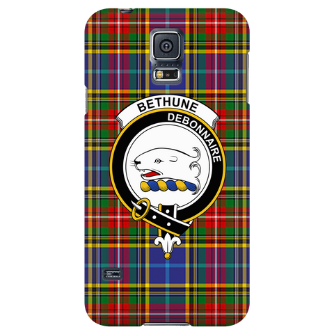 Image of Bethune Scottish Clan Tartan Phone Case - shirtskishirt