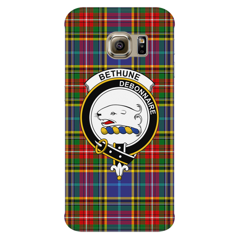 Image of Bethune Scottish Clan Tartan Phone Case - shirtskishirt