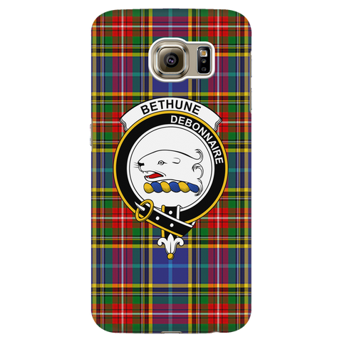 Image of Bethune Scottish Clan Tartan Phone Case - shirtskishirt