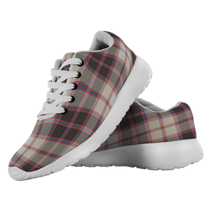 Tartan Sneakers - MacPherson Hunting Ancient Scotland | Unisex Tartan Running Shoes | Sneakers Men & Women Tartan Shoes