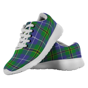 Tartan Sneakers - Turnbull Hunting Scotland | Unisex Tartan Running Shoes | Sneakers Men & Women Tartan Shoes