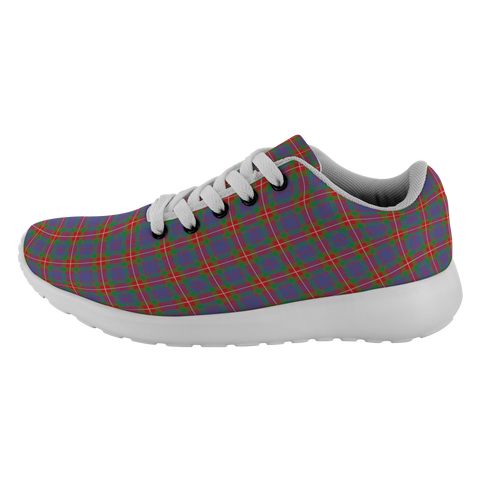 Image of ScottishShop Tartan Sneakers Fraser of Lovat Scotland Tartan Running Shoes - shirtskishirt