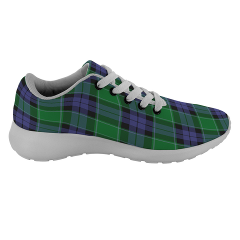 Image of Tartan Sneakers - Graham Of Menteith Modern Scotland | Unisex Tartan Running Shoes | Sneakers Men & Women Tartan Shoes