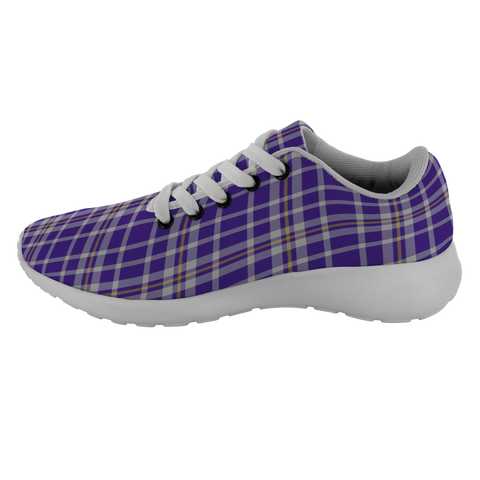 Image of ScottishShop Tartan Sneakers Allardice Scotland Running Shoes - shirtskishirt