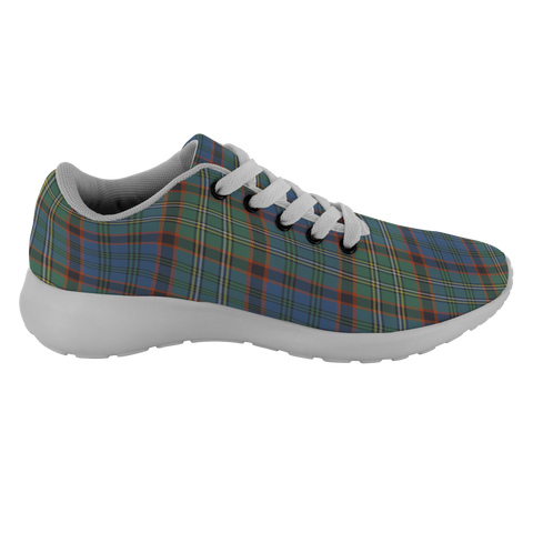 Image of Tartan Sneakers - Nicolson Hunting Ancient Scotland | Unisex Tartan Running Shoes | Sneakers Men & Women Tartan Shoes