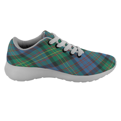 Image of ScottishShop Tartan Sneakers Bowie Ancient Scotland Running Shoes - shirtskishirt