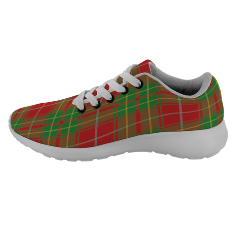 Image of ScottishShop Tartan Sneakers Burnett Ancient Scotland Running Shoes - shirtskishirt