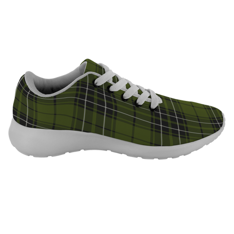 Image of Tartan Sneakers - MacLean Hunting Scotland | Unisex Tartan Running Shoes | Sneakers Men & Women Tartan Shoes