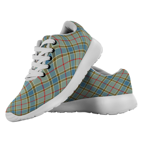 Image of ScottishShop Tartan Sneakers Balfour Scotland Running Shoes - shirtskishirt