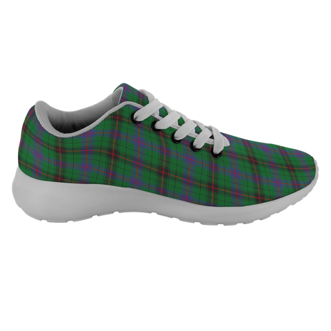 Image of ScottishShop Tartan Sneakers Davidson Scotland Tartan Running Shoes - shirtskishirt