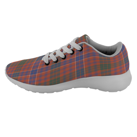 Image of Tartan Sneakers - MacRae Ancient Scotland | Unisex Tartan Running Shoes | Sneakers Men & Women Tartan Shoes