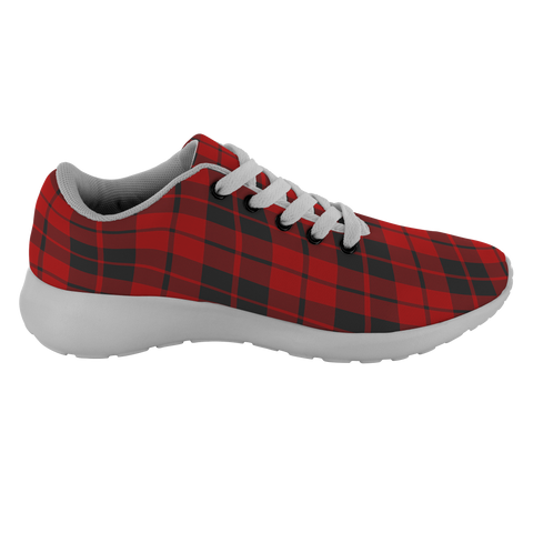 Image of ScottishShop Tartan Sneakers Ettrick District Scotland Tartan Running Shoes - shirtskishirt