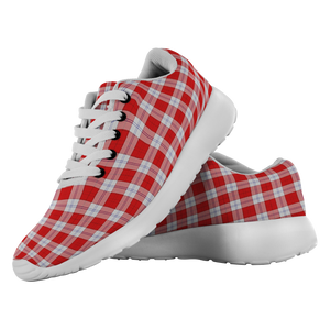 Tartan Sneakers - Lennox Dress Scotland | Unisex Tartan Running Shoes | Sneakers Men & Women Tartan Shoes