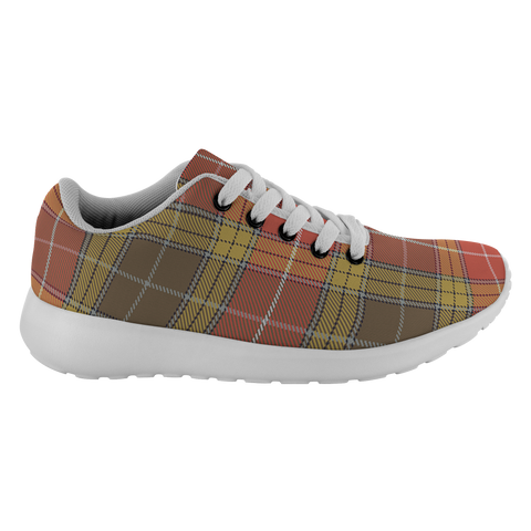 Image of ScottishShop Tartan Sneakers Buchanan Old Set Weathered Scotland Running Shoes - shirtskishirt